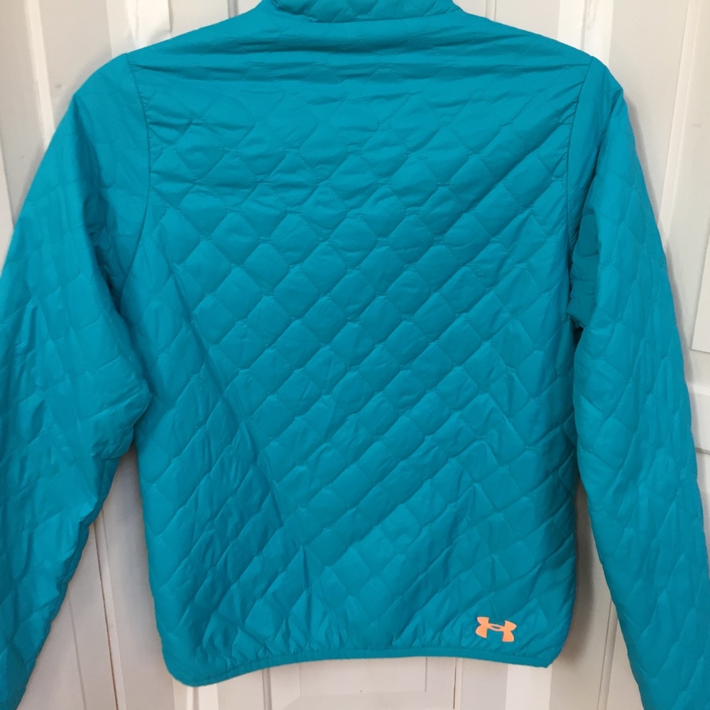 Under Armour Storm 1 Blue Quilted Jacket Youth Lg/ Women Sm - Picture 12 of 16